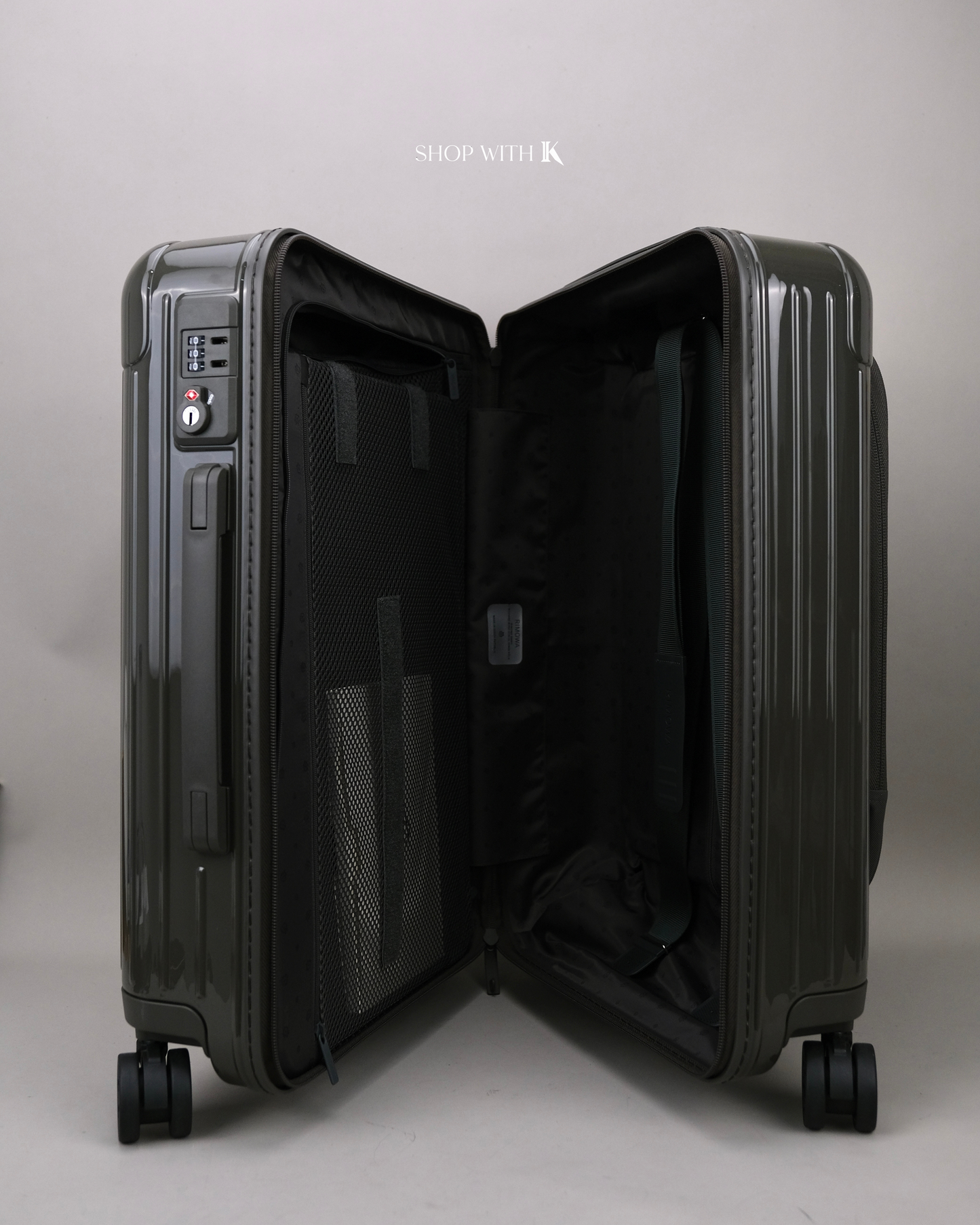 Rimowa Essential Cabin with Sleeves Glossy Slate
