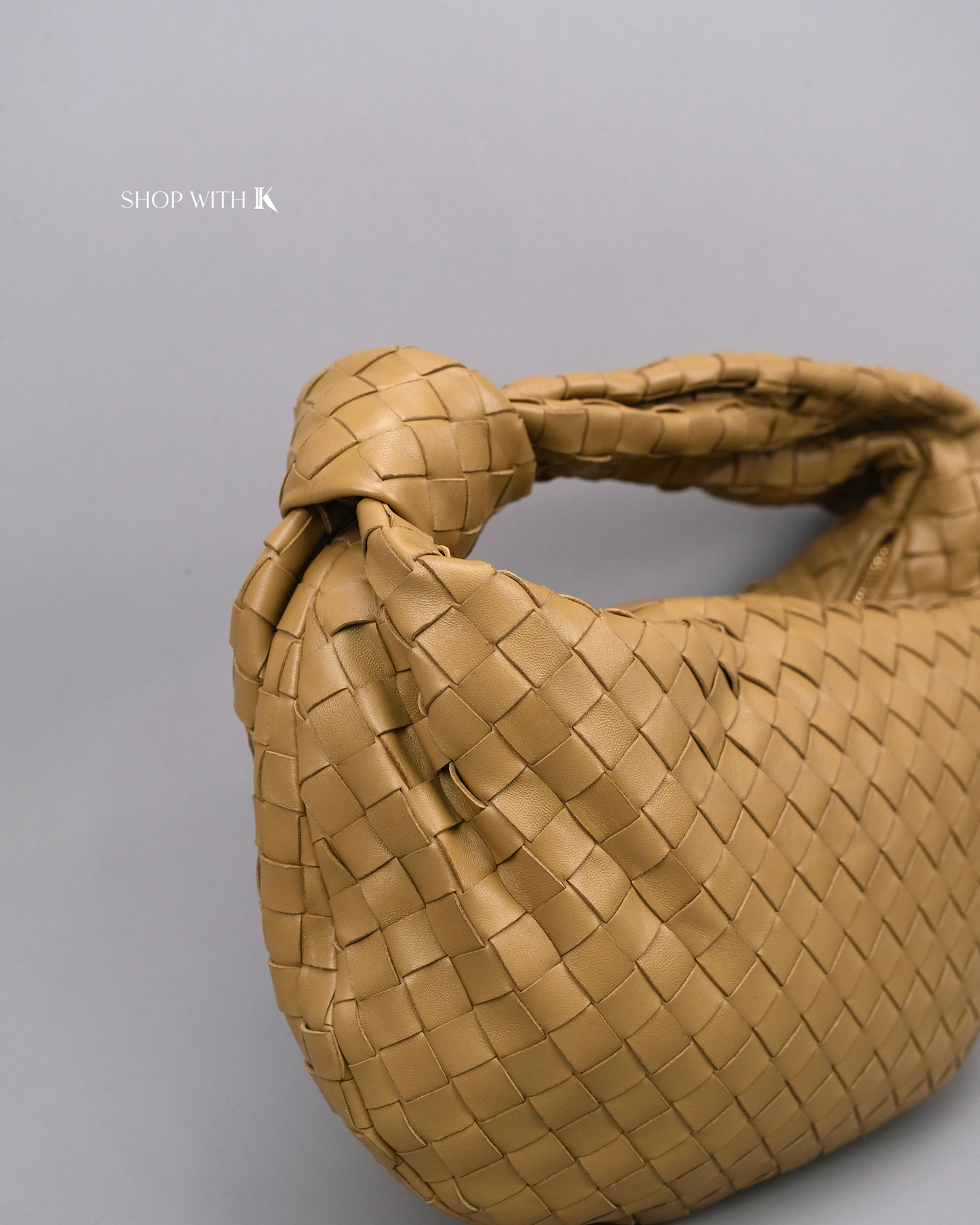 Bottega Veneta Small Jodie Caramel