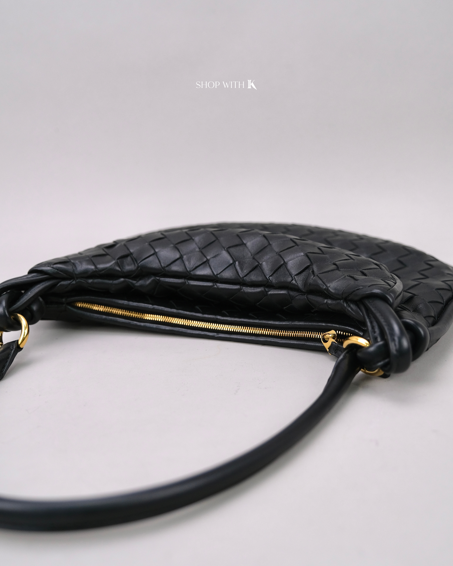 Bottega Veneta Medium Gemelli Black