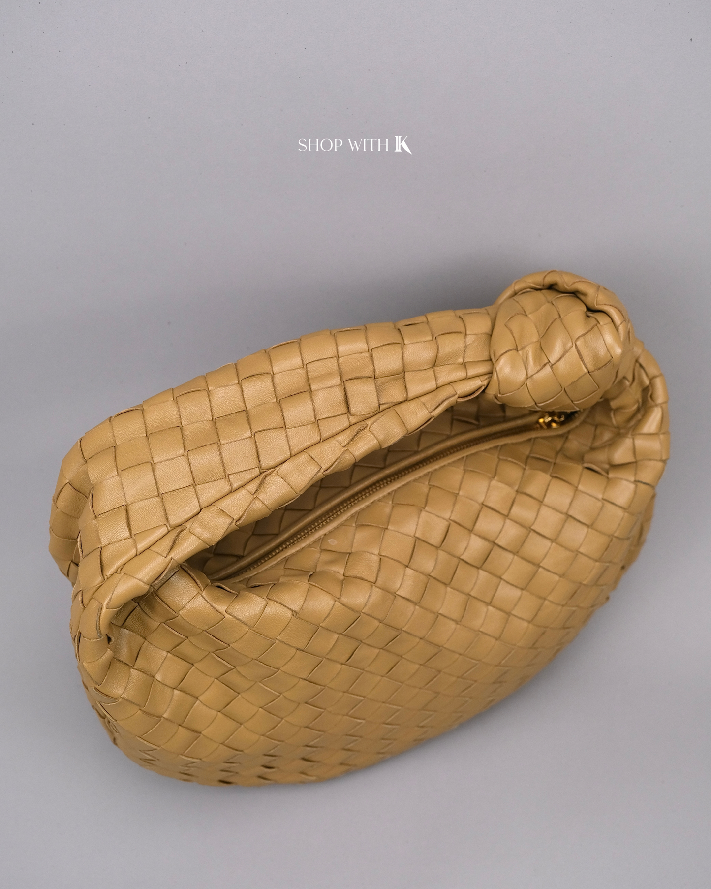 Bottega Veneta Small Jodie Caramel