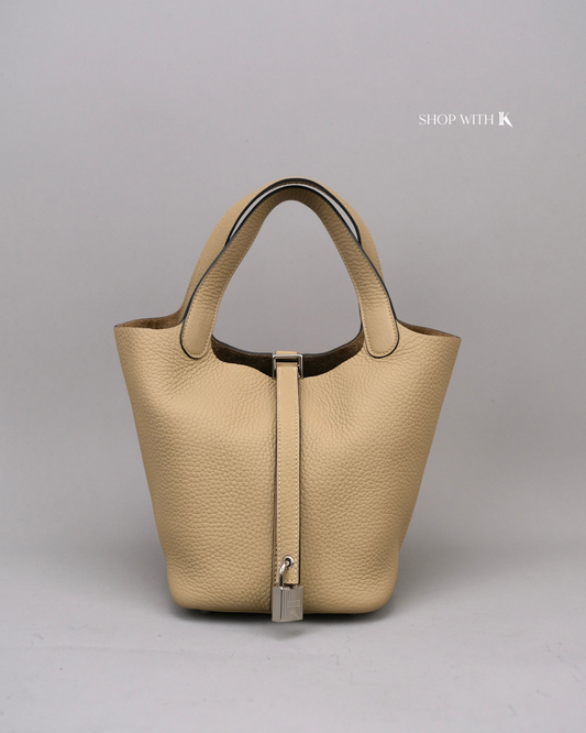 Hermes Picotin 18 Trench PHW