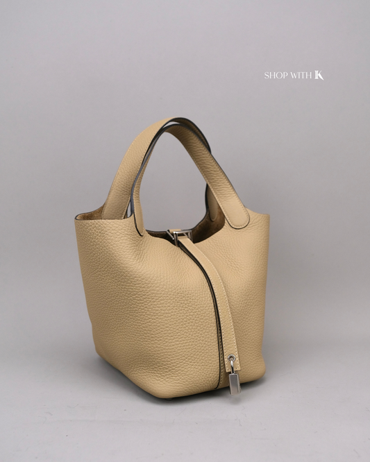 Hermes Picotin 18 Trench PHW