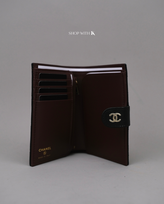 Chanel Passport Holder Black