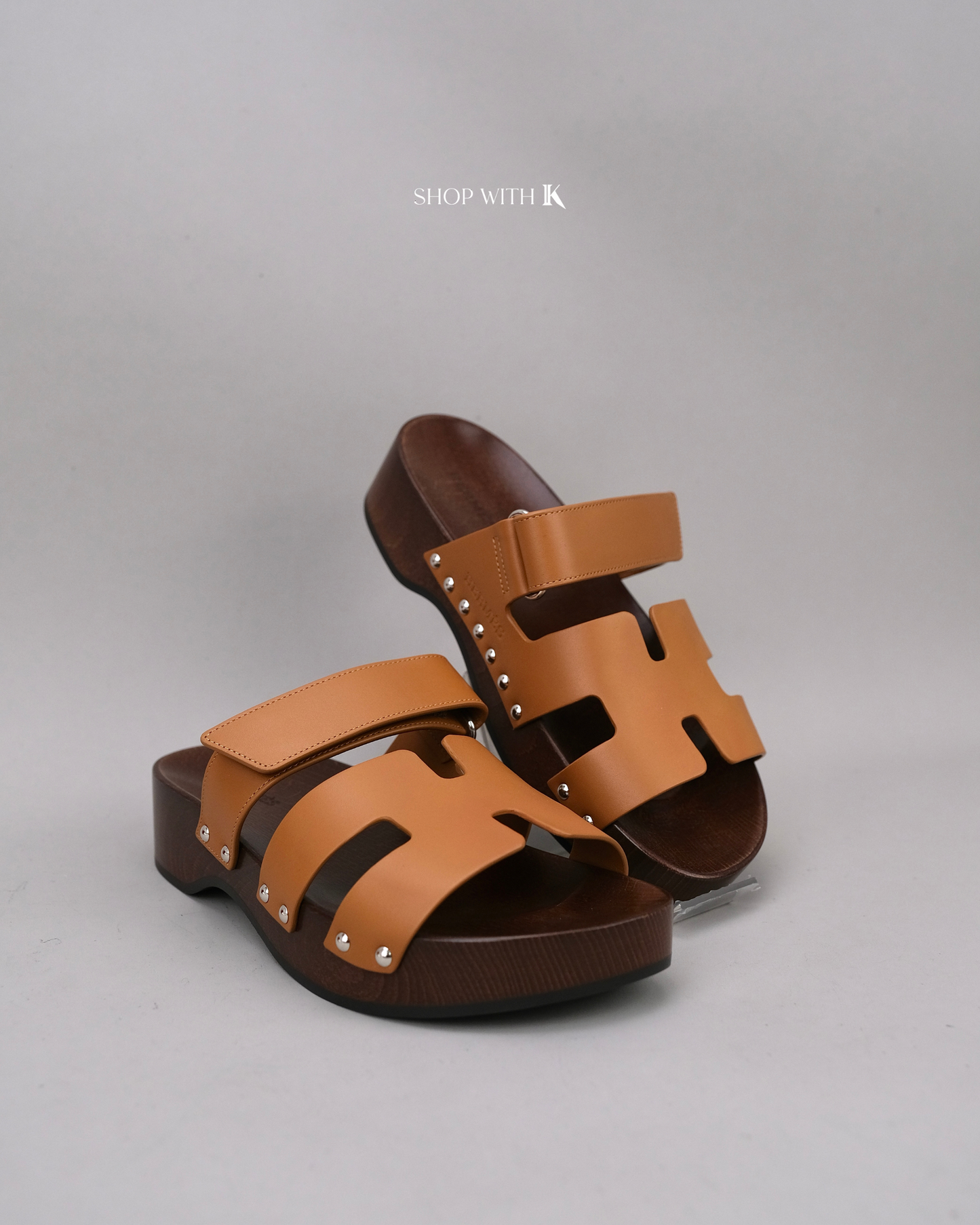 Hermes Kos Clog Gold