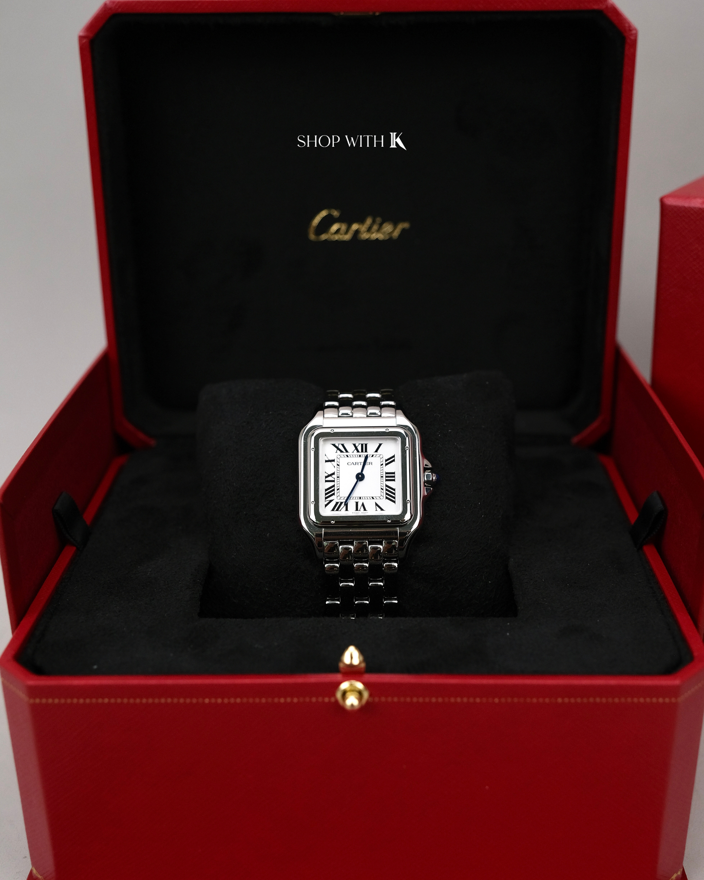 Cartier Panthere Steel Watch Large