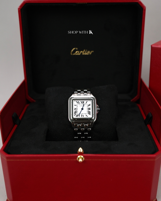 Cartier Panthere Steel Watch Large