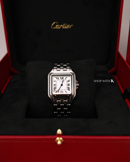 Cartier Panthere Steel Watch Large