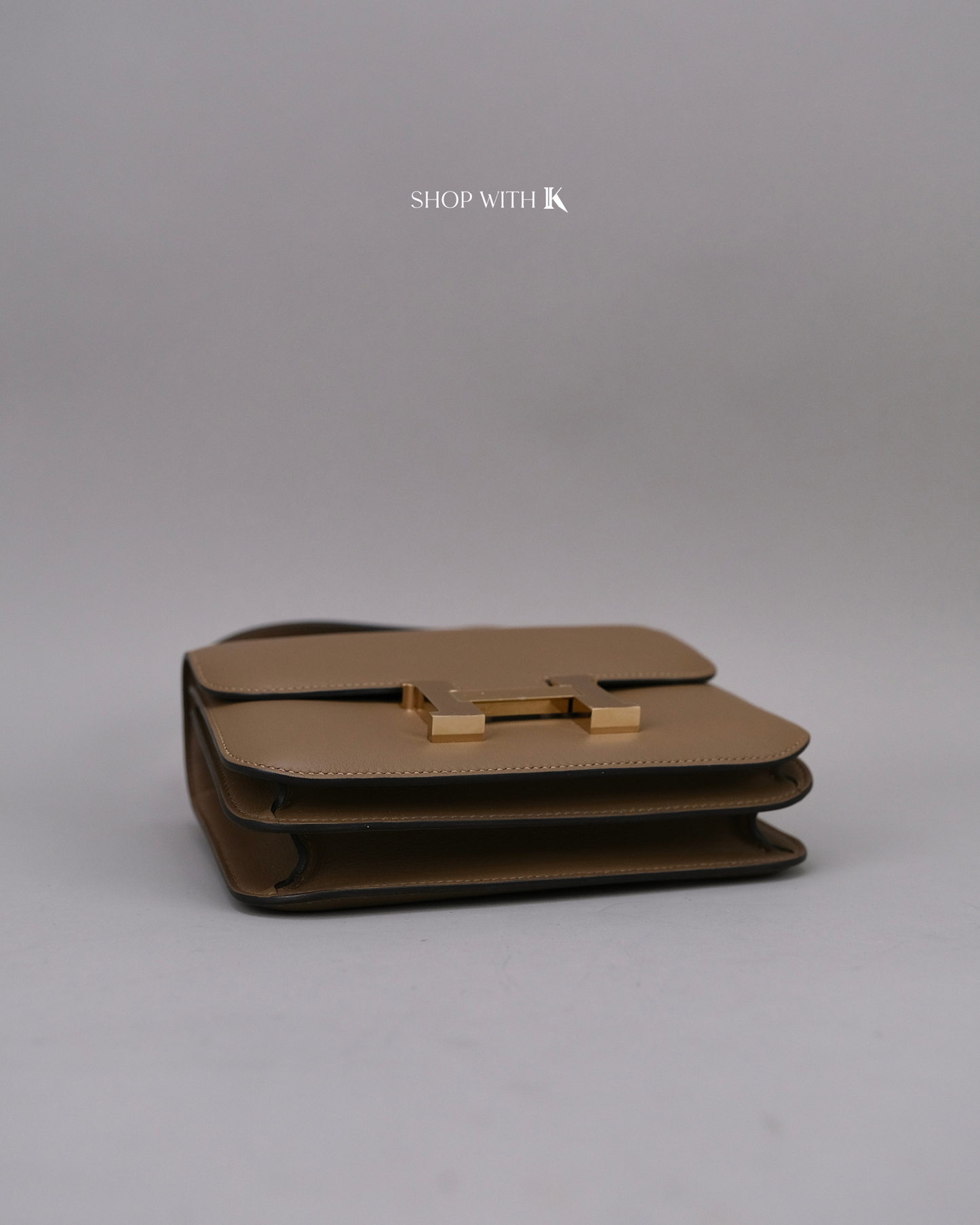 Hermes Constance 18 Beige de Weimar GHW