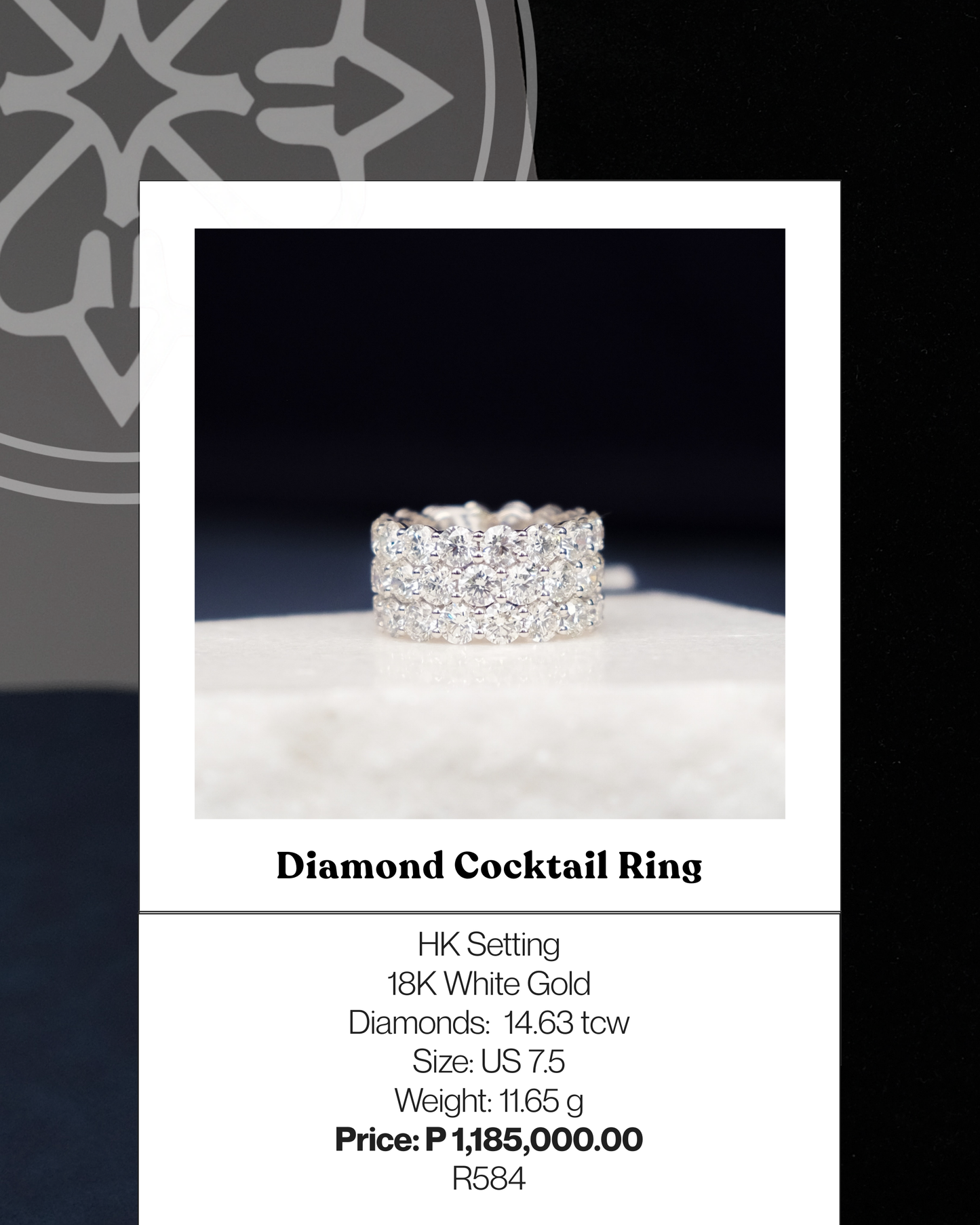 Diamond Cocktail Ring