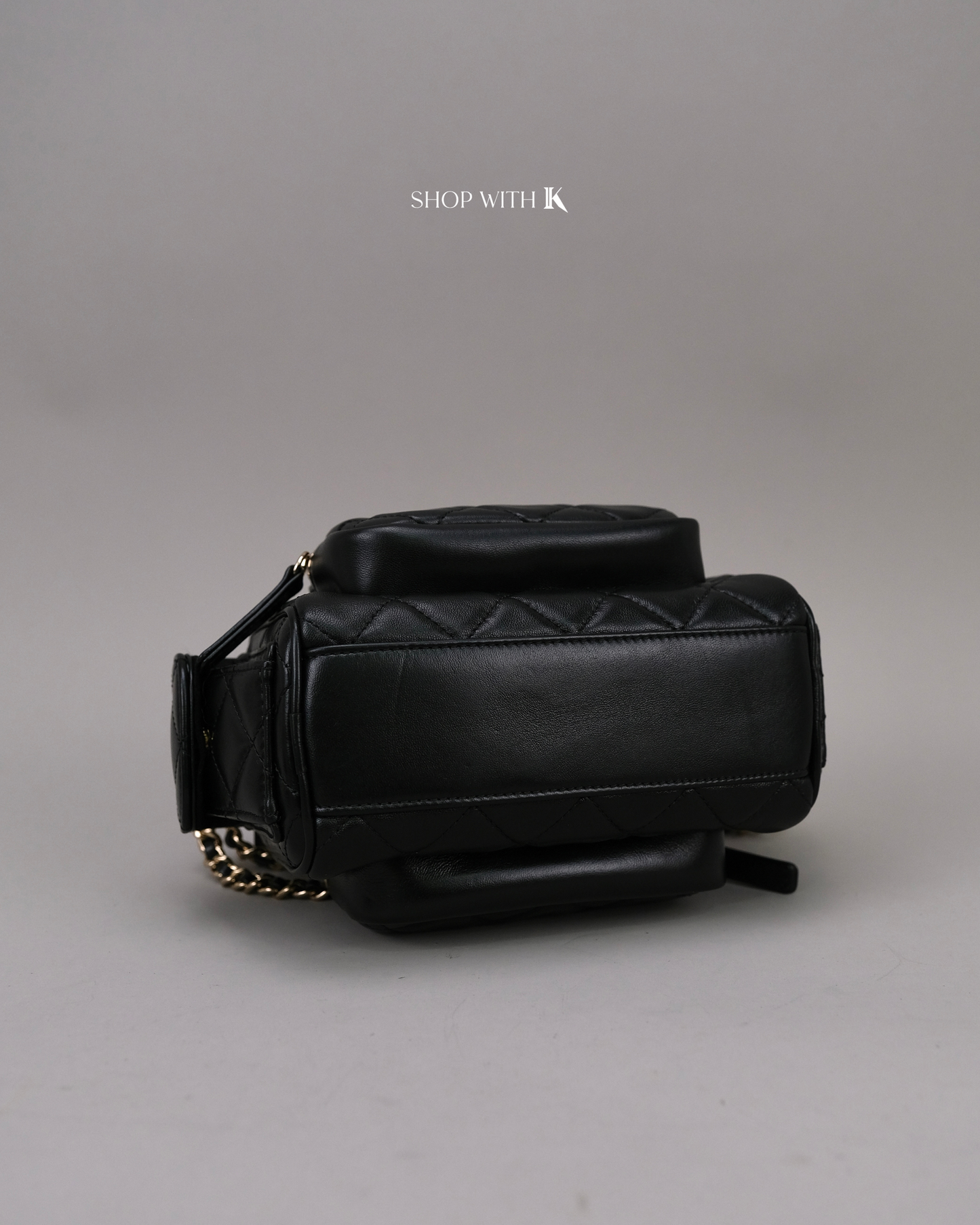 Chanel 24K Camera Bag Black CGHW