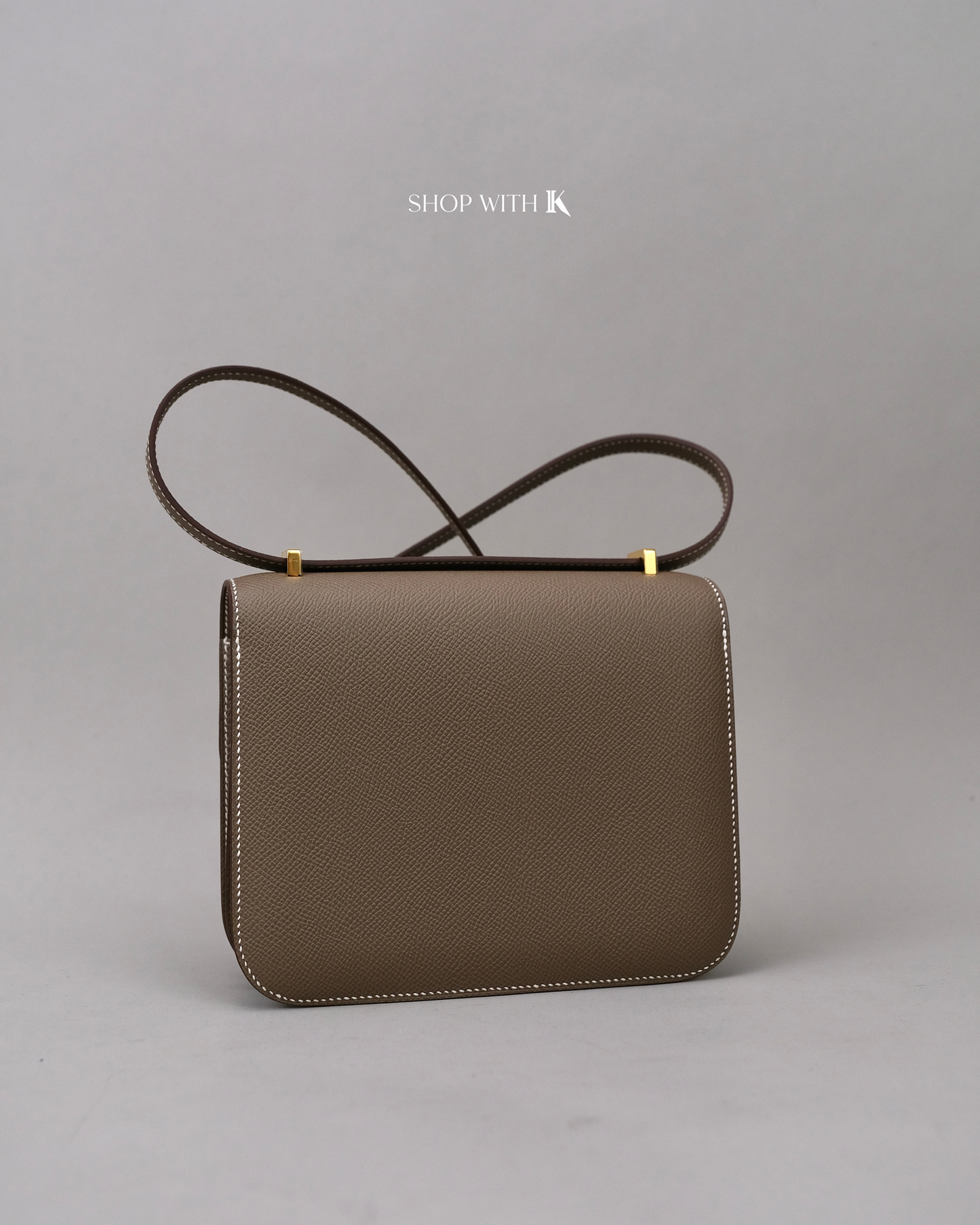 Hermes Constance 18 Etoupe GHW