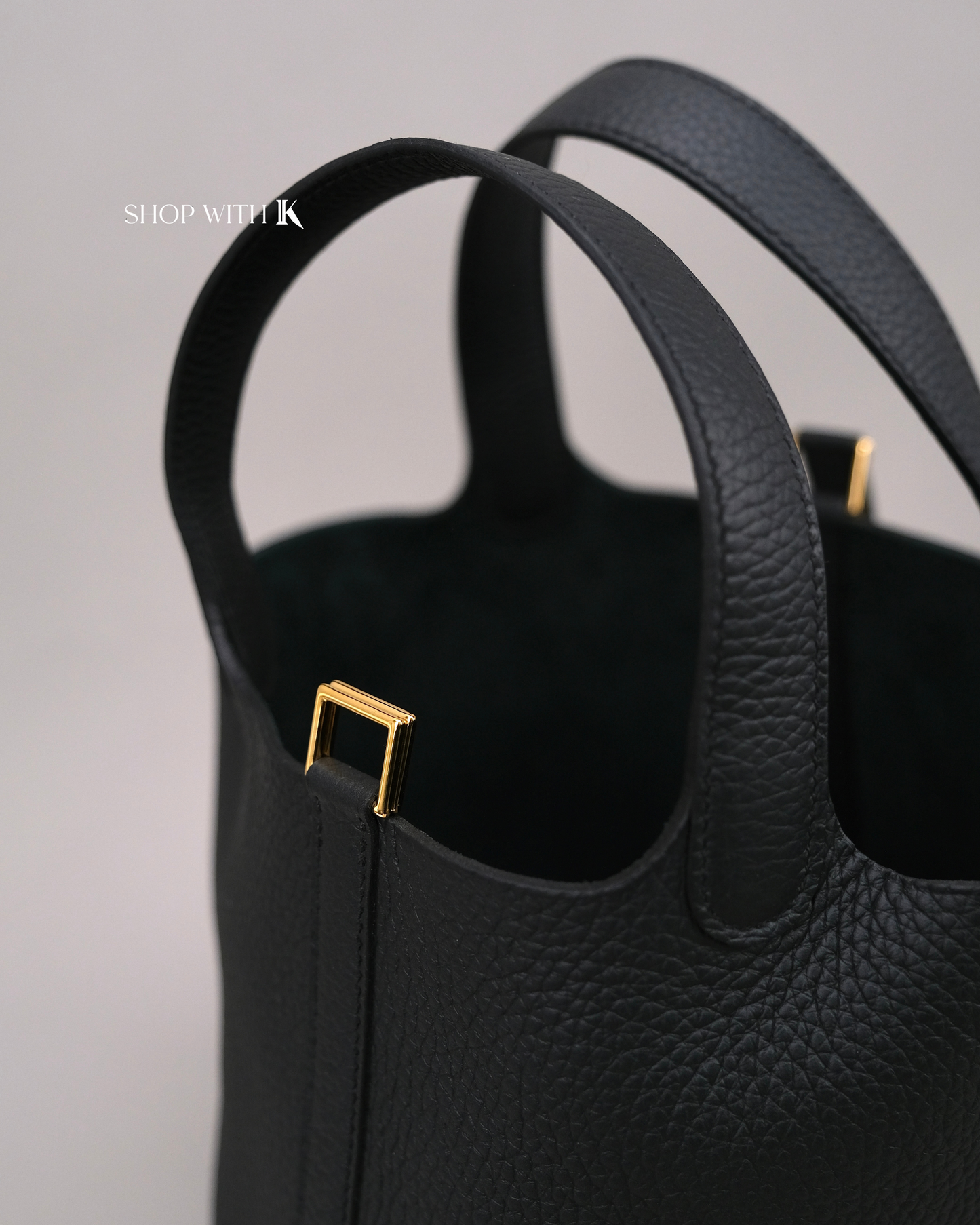Hermes Picotin 18 Noir GHW