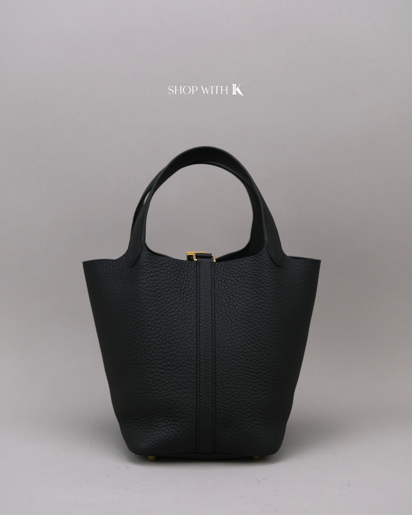 Hermes Picotin 18 Noir GHW