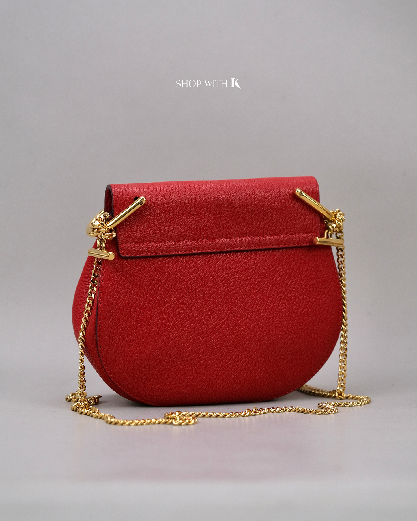 Chloe Red Drew Bag