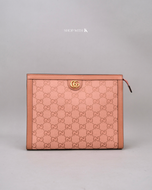 Gucci Ophidia GG Pouch Pink