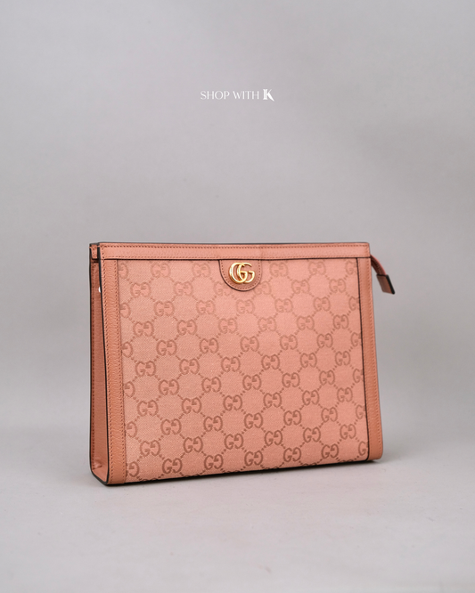 Gucci Ophidia GG Pouch Pink