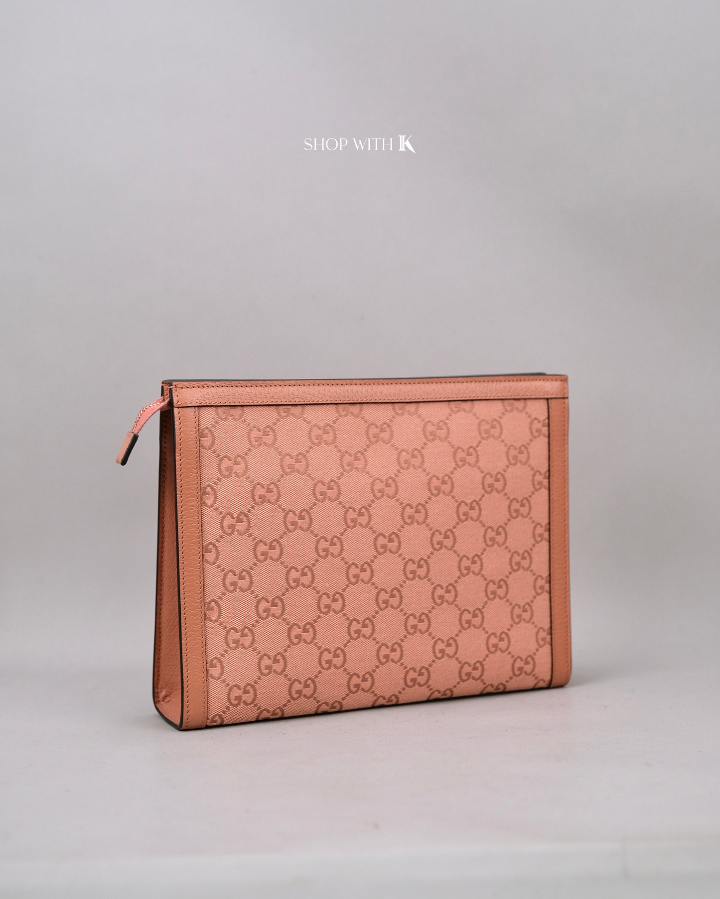 Gucci Ophidia GG Pouch Pink