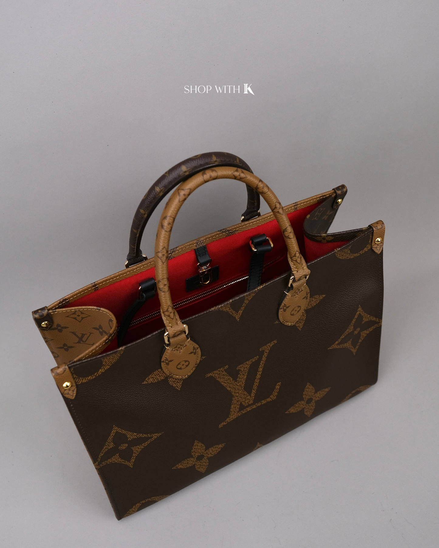 Louis Vuitton On the Go MM Reversed Monogram