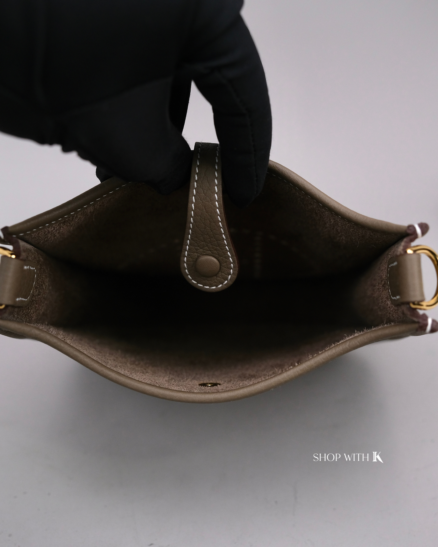 Hermes Evelyne TPM Etoupe GHW