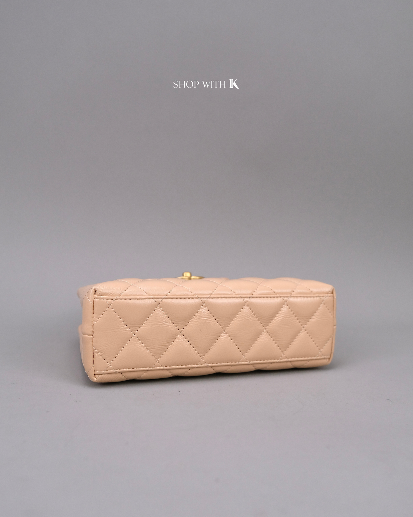Chanel Mini Kelly Light Beige GHW