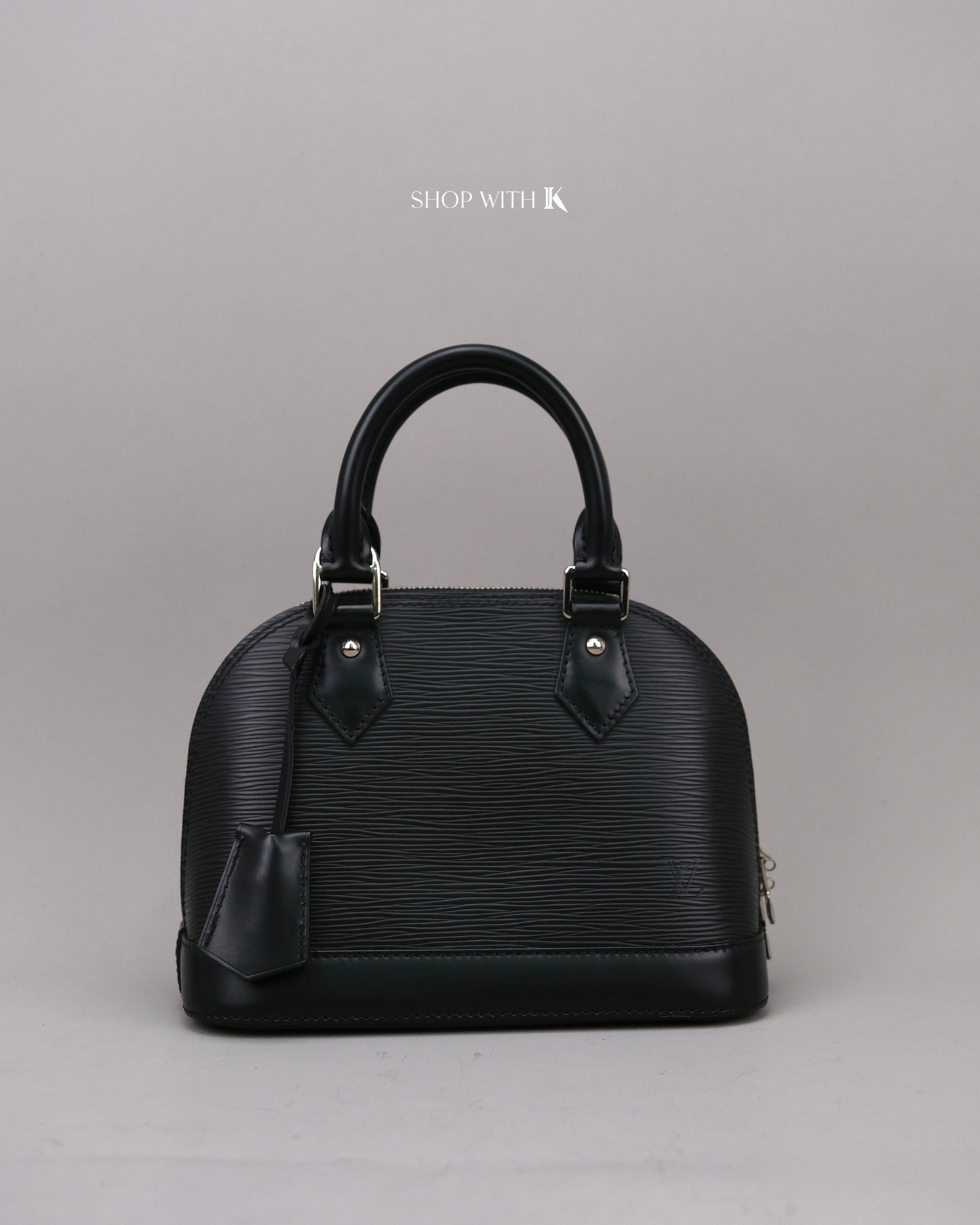 Louis Vuitton Alma BB Epi Leather Black