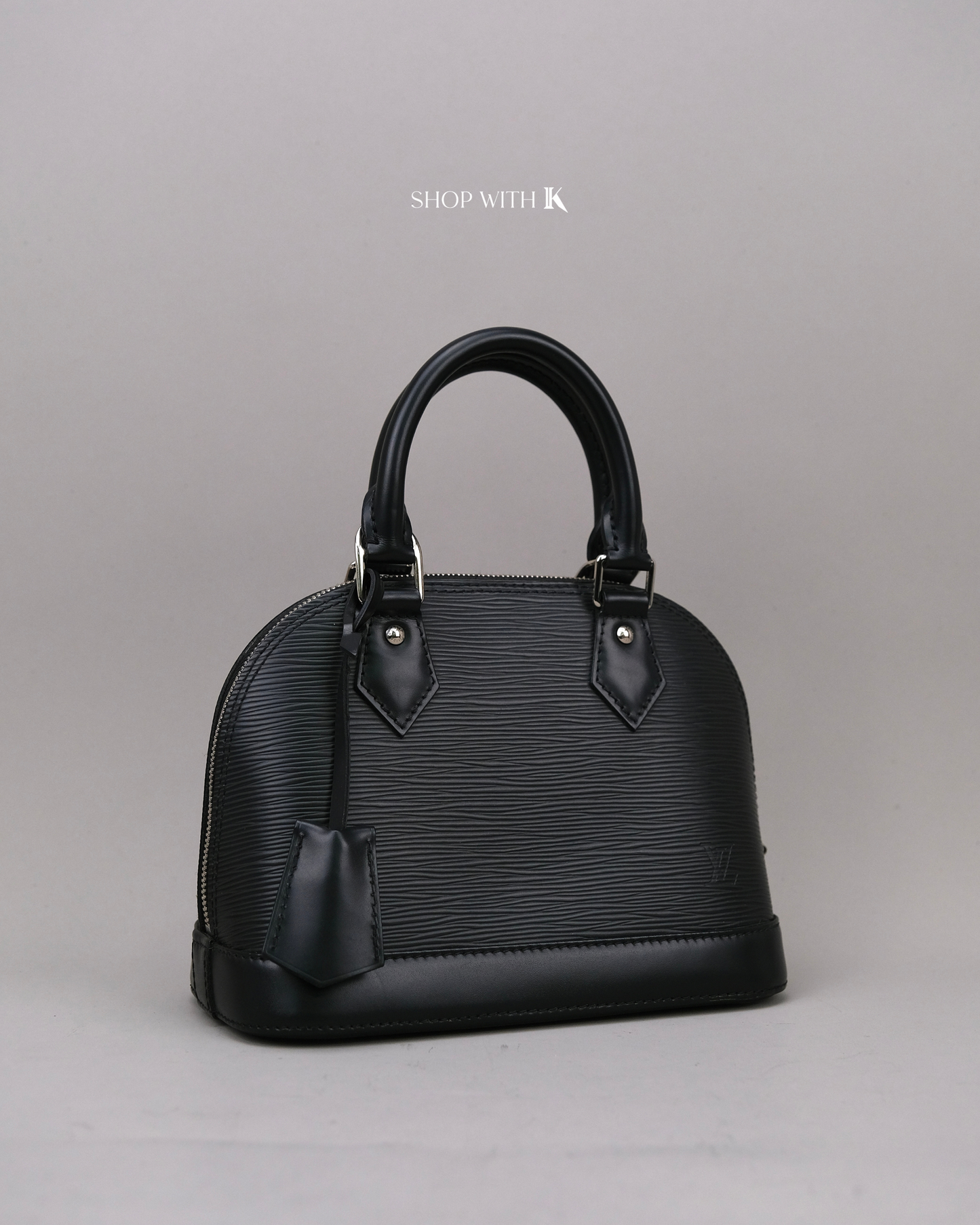Louis Vuitton Alma BB Epi Leather Black