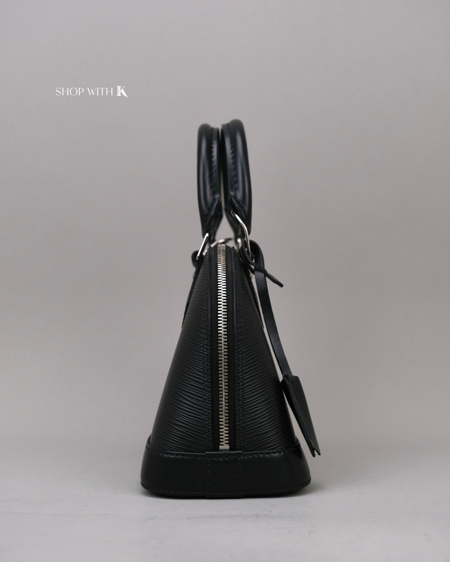 Louis Vuitton Alma BB Epi Leather Black