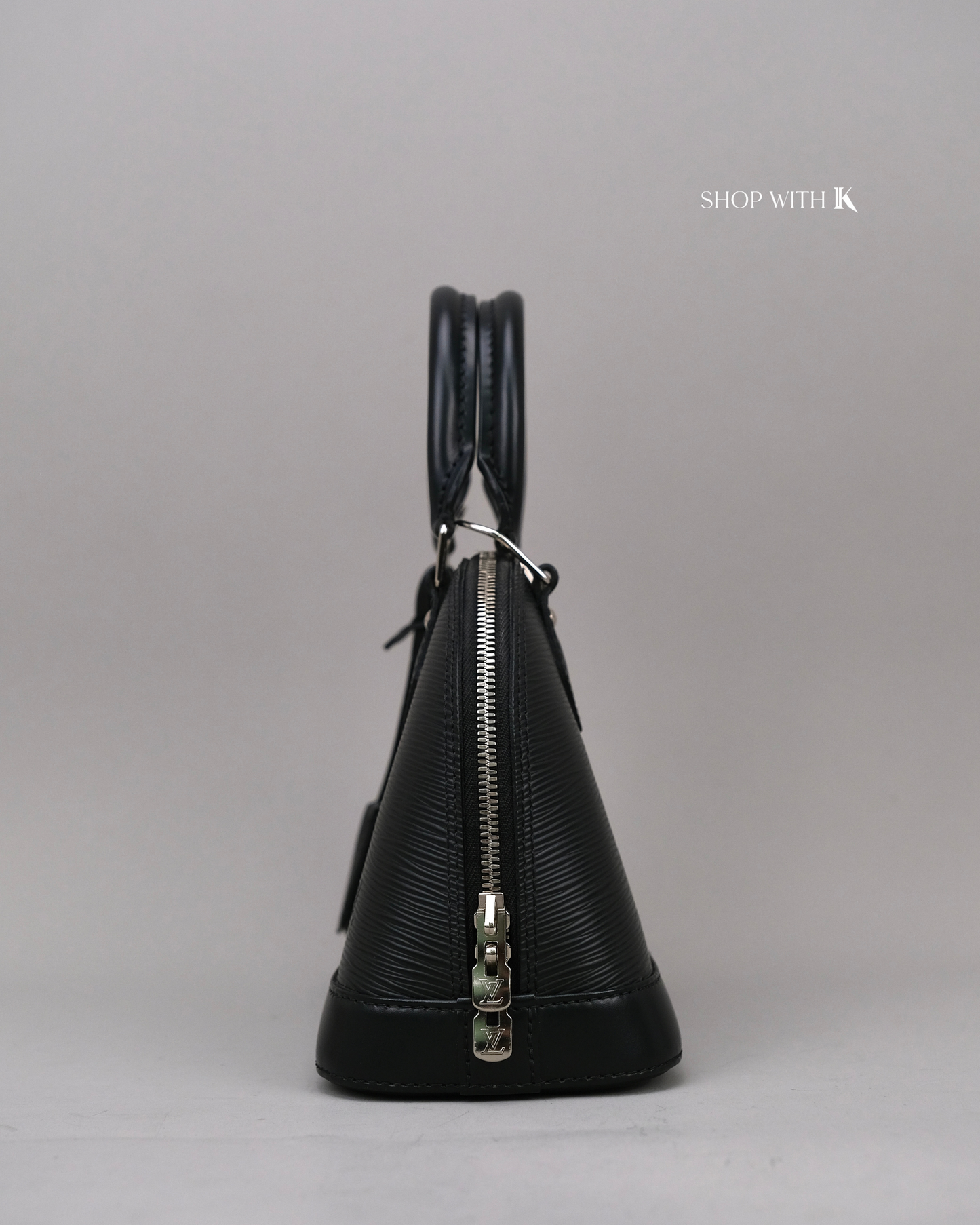 Louis Vuitton Alma BB Epi Leather Black