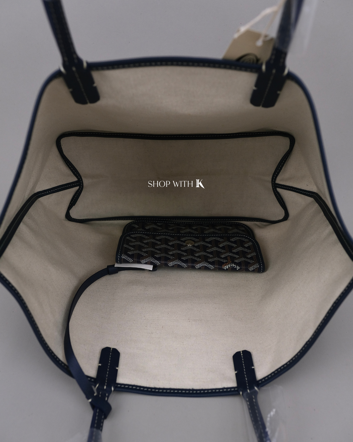 Goyard St. Louis PM Navy Blue