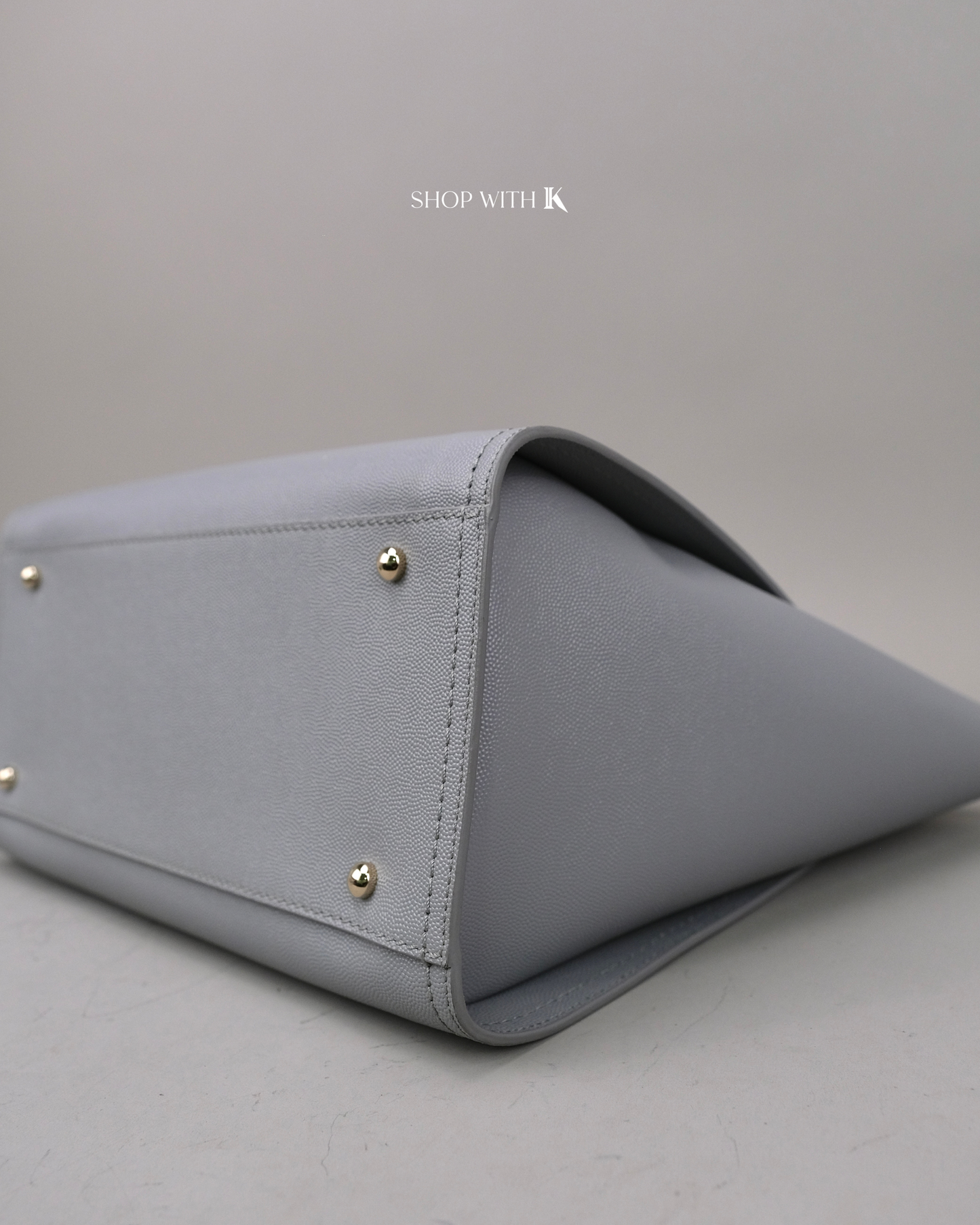 Chanel Deauville Tote Gray
