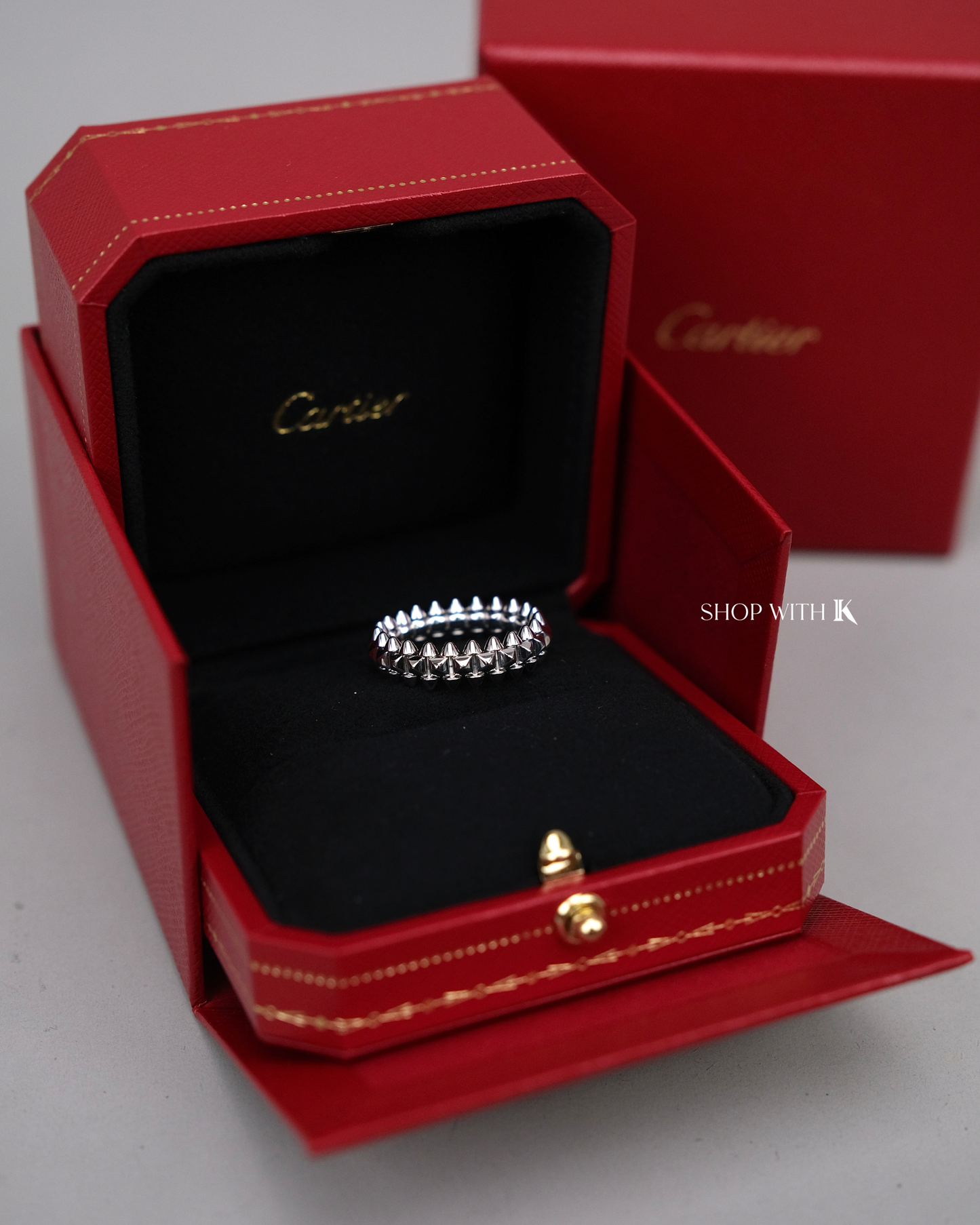Cartier Clash Ring White Gold