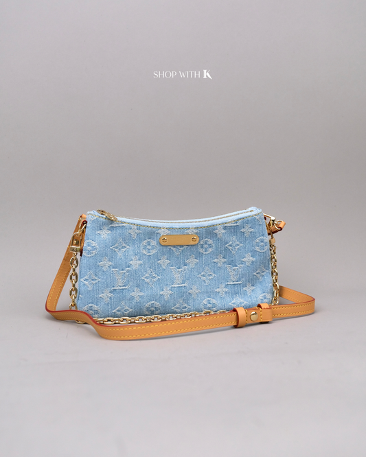 Louis Vuitton Liv Pochette Monogram Denim