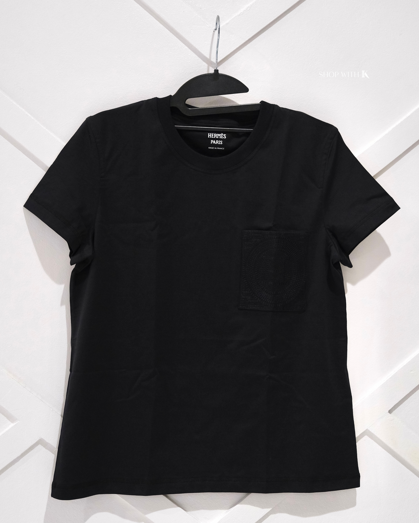 Hermes Embroidered Pocket T-shirt