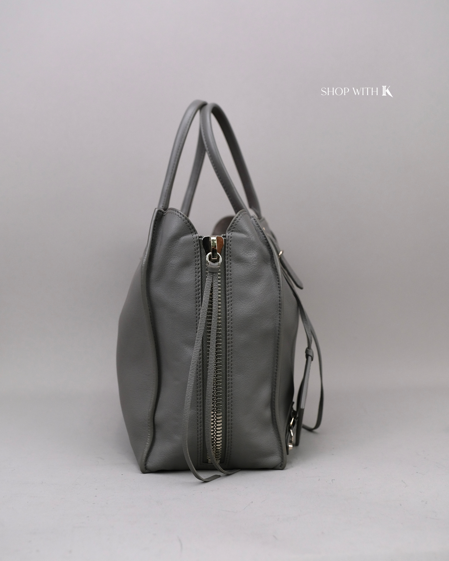 Balenciaga Papier Tote Gray