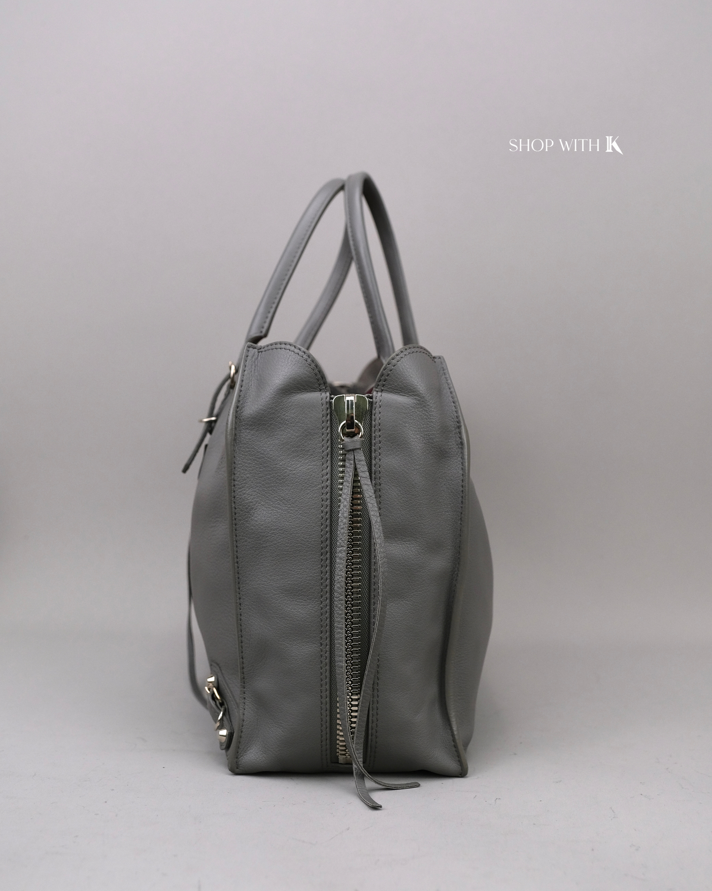 Balenciaga Papier Tote Gray