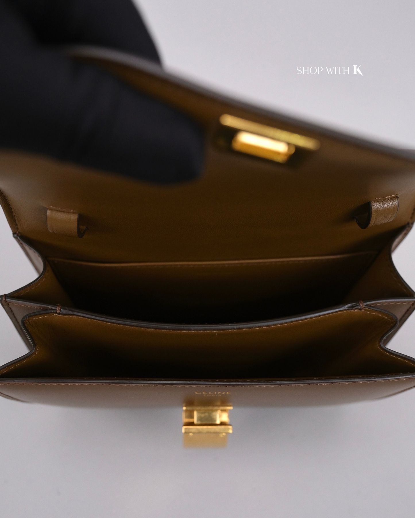 Celine Teen Classic Box Camel