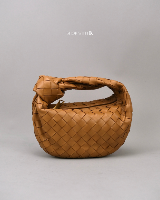 Bottega Veneta Mini Jodie Caramel