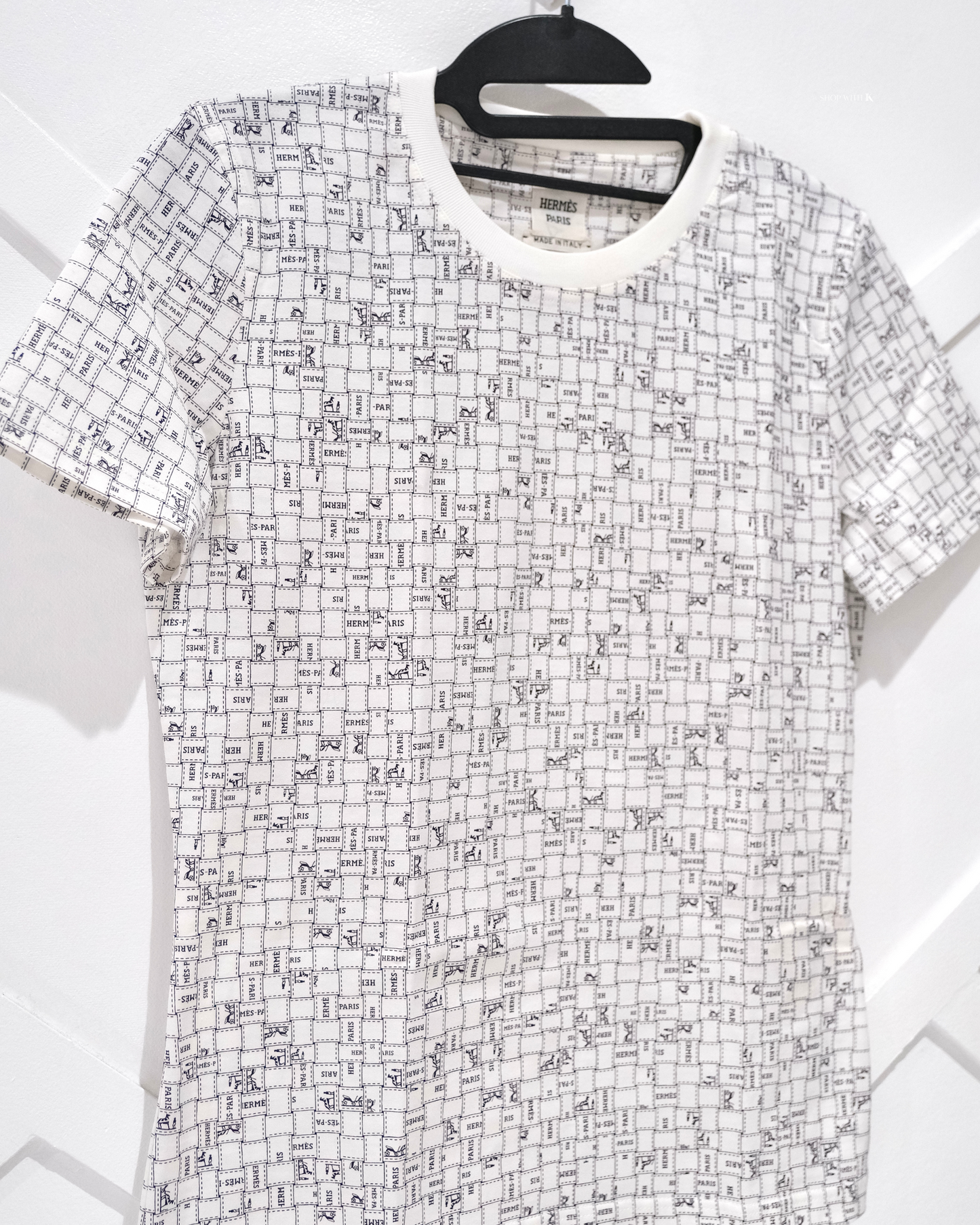 Hermes Bolduc Au Carre Micro T-shirt