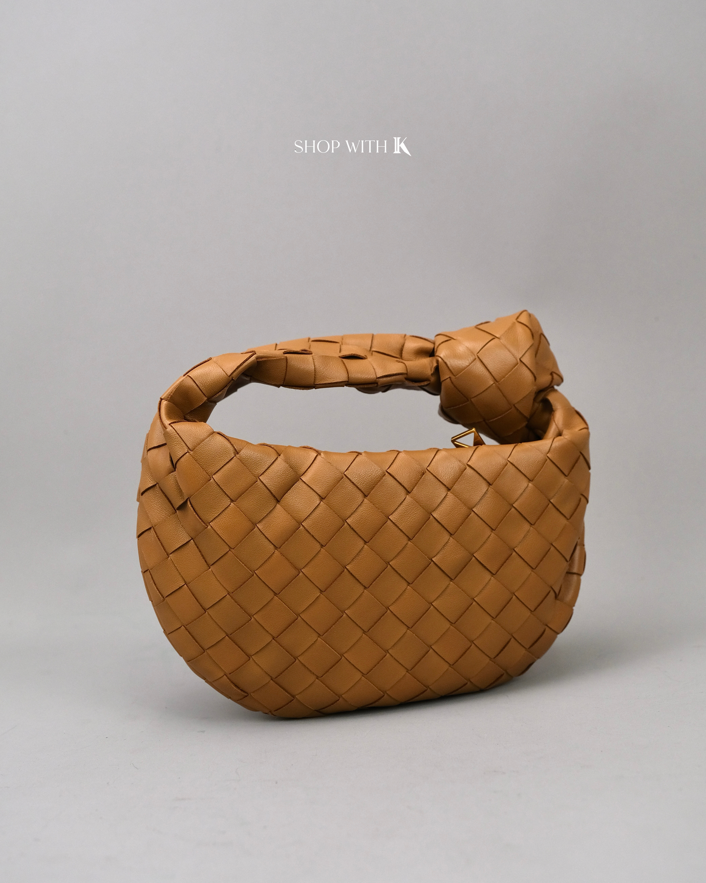 Bottega Veneta Mini Jodie Caramel