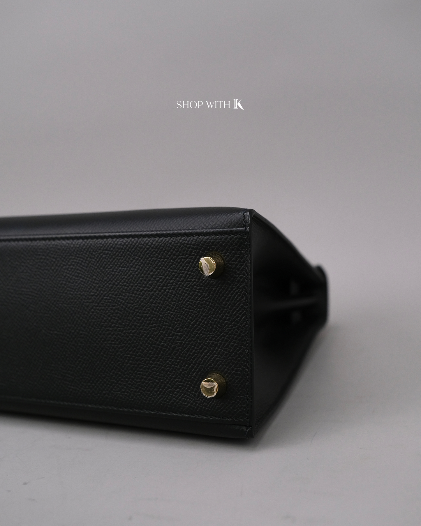Hermes Kelly 25 Noir GHW
