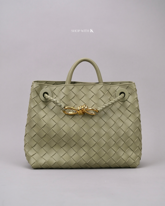 Bottega Veneta Small Andiamo Travertine