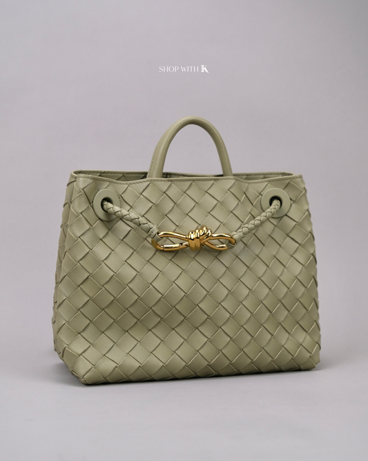 Bottega Veneta Small Andiamo Travertine