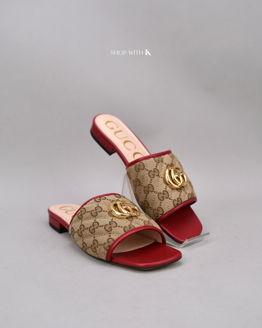 Gucci Slides Red