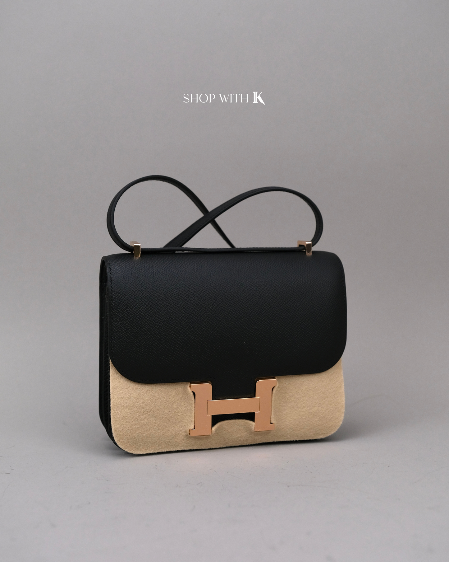 Hermes Constance 18 Noir RGHW