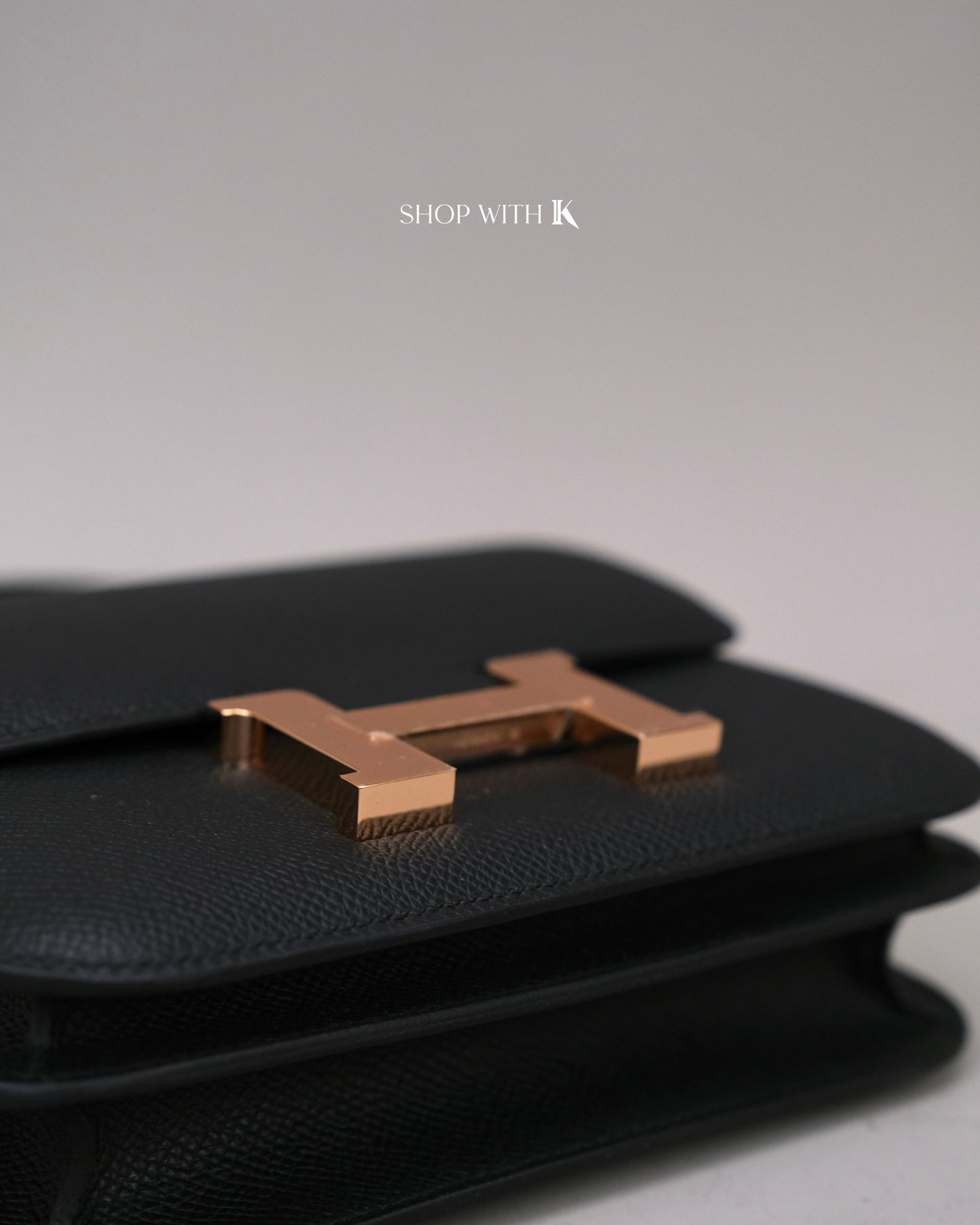 Hermes Constance 18 Noir RGHW