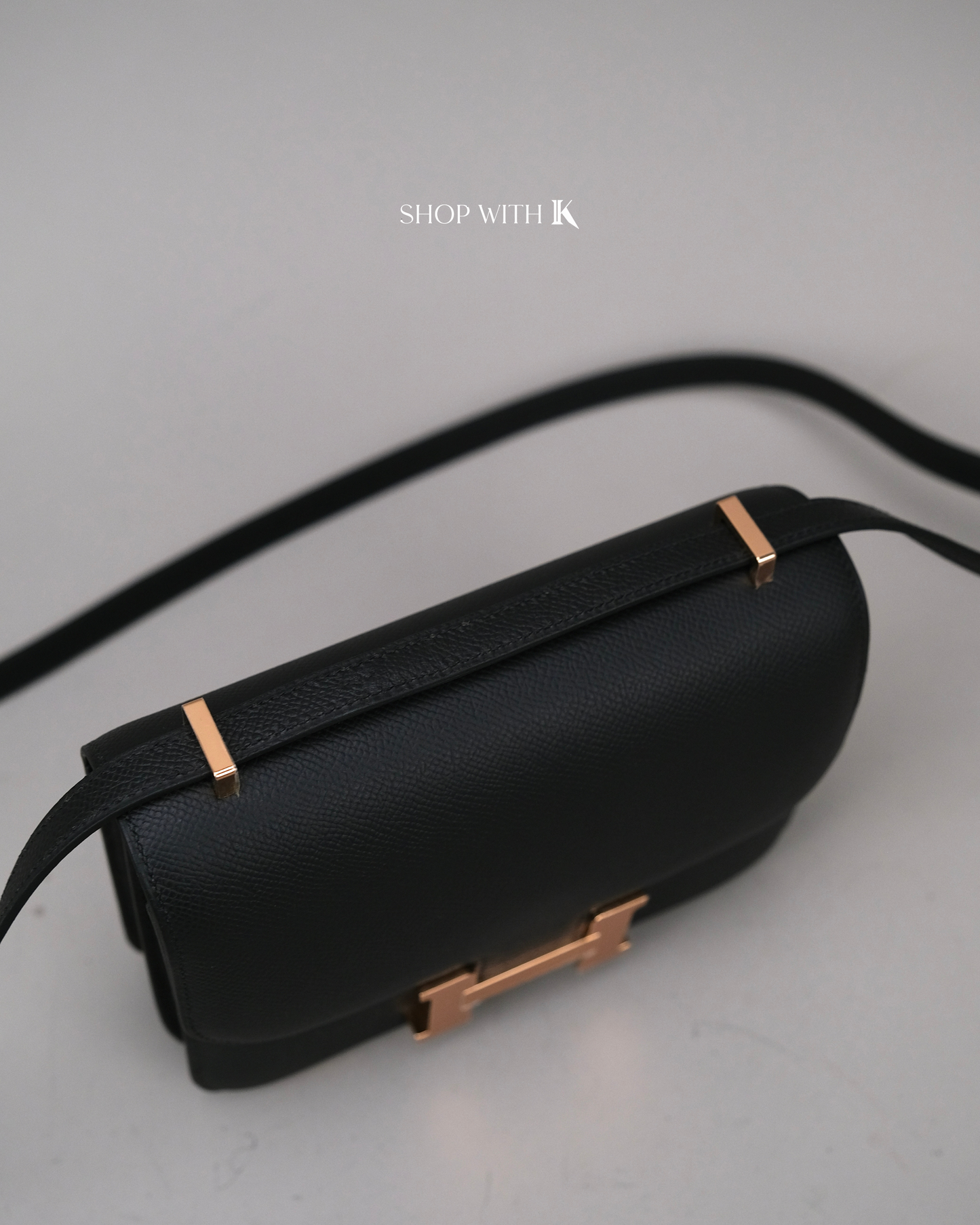 Hermes Constance 18 Noir RGHW