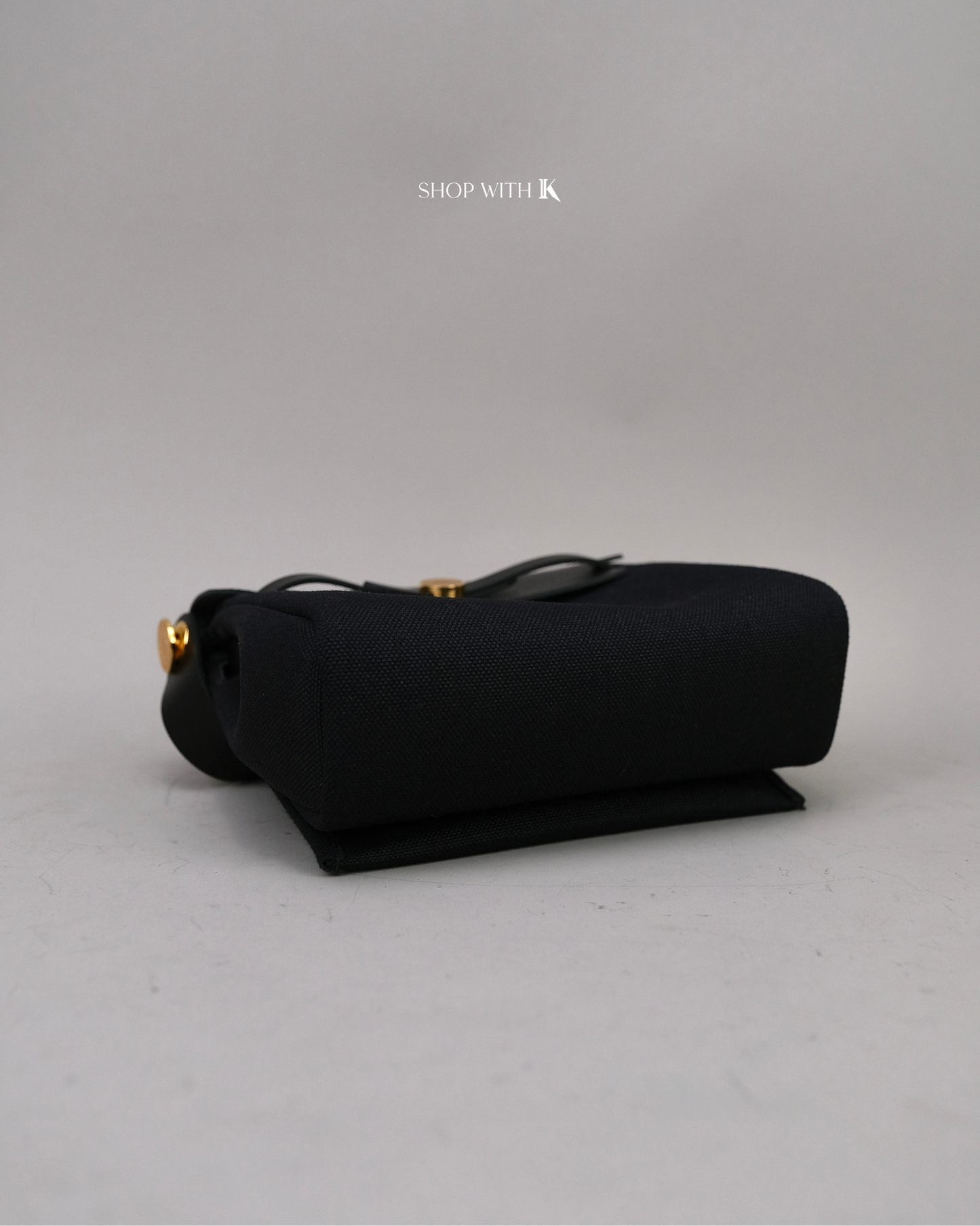 Hermes Mini Herbag Zip 20 Noir