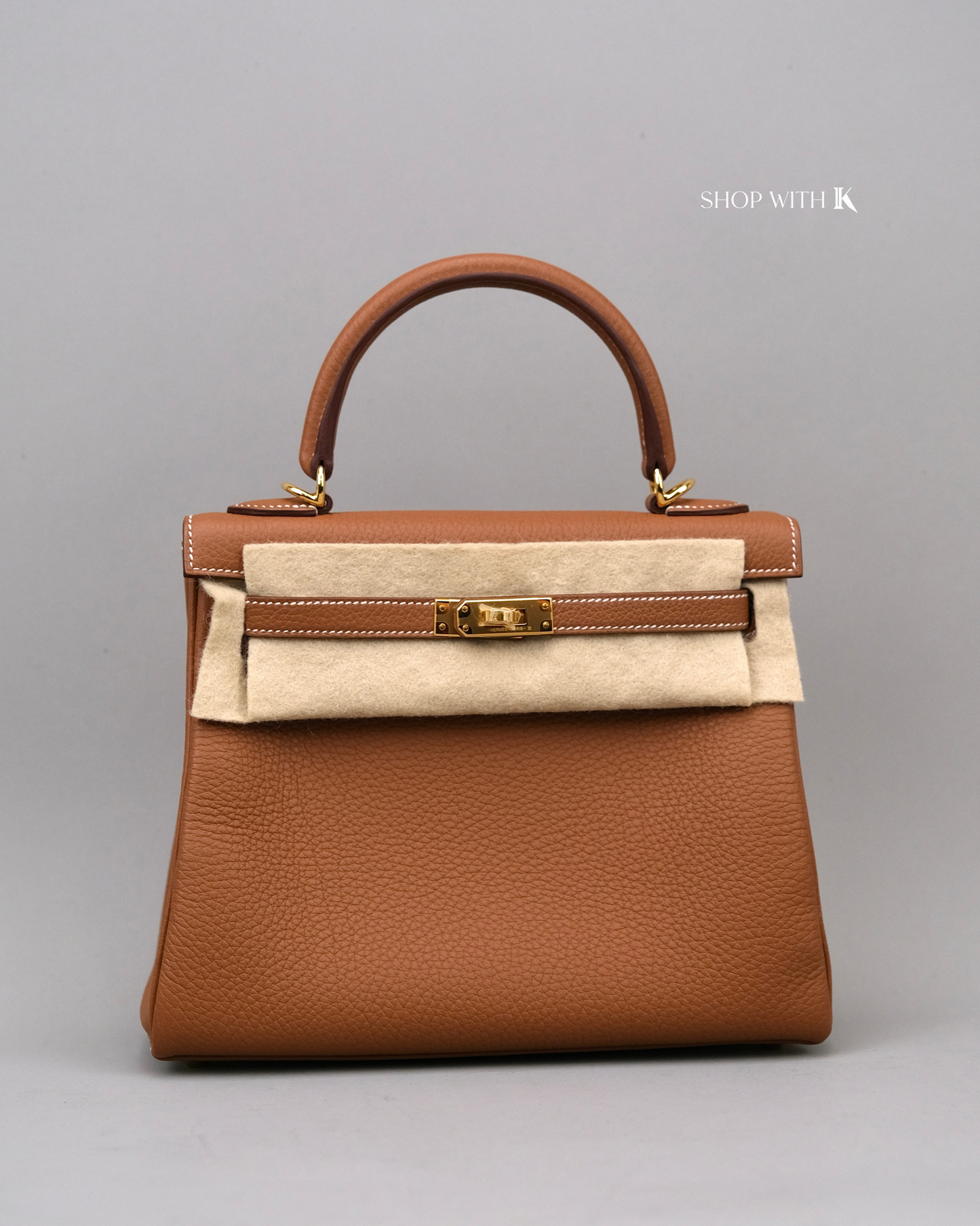 Hermes Kelly 25 Gold GHW