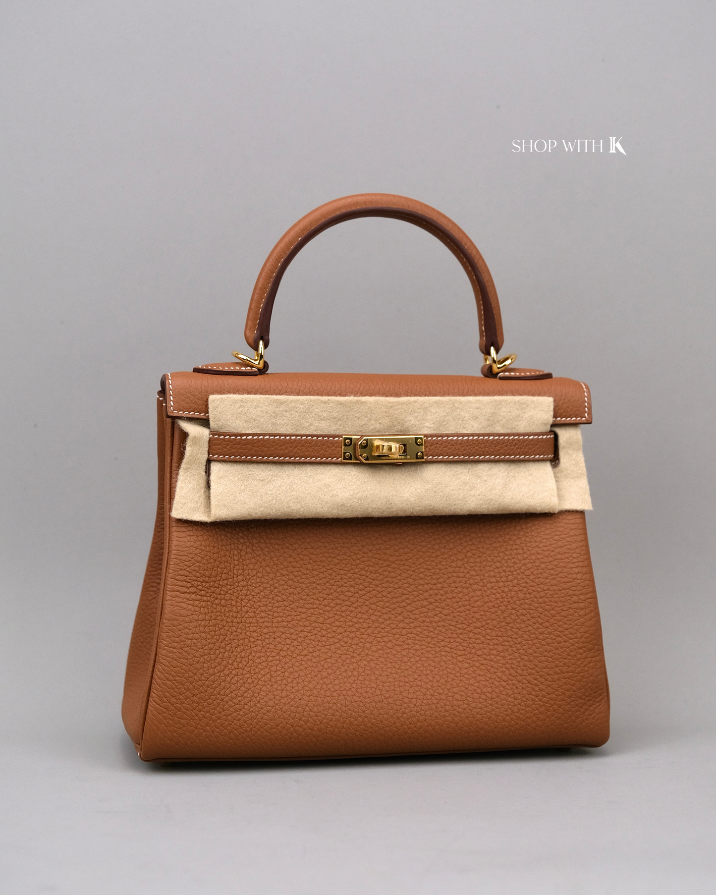 Hermes Kelly 25 Gold GHW