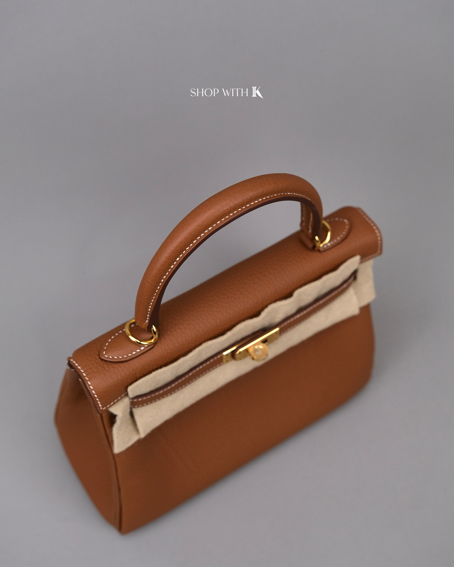Hermes Kelly 25 Gold GHW